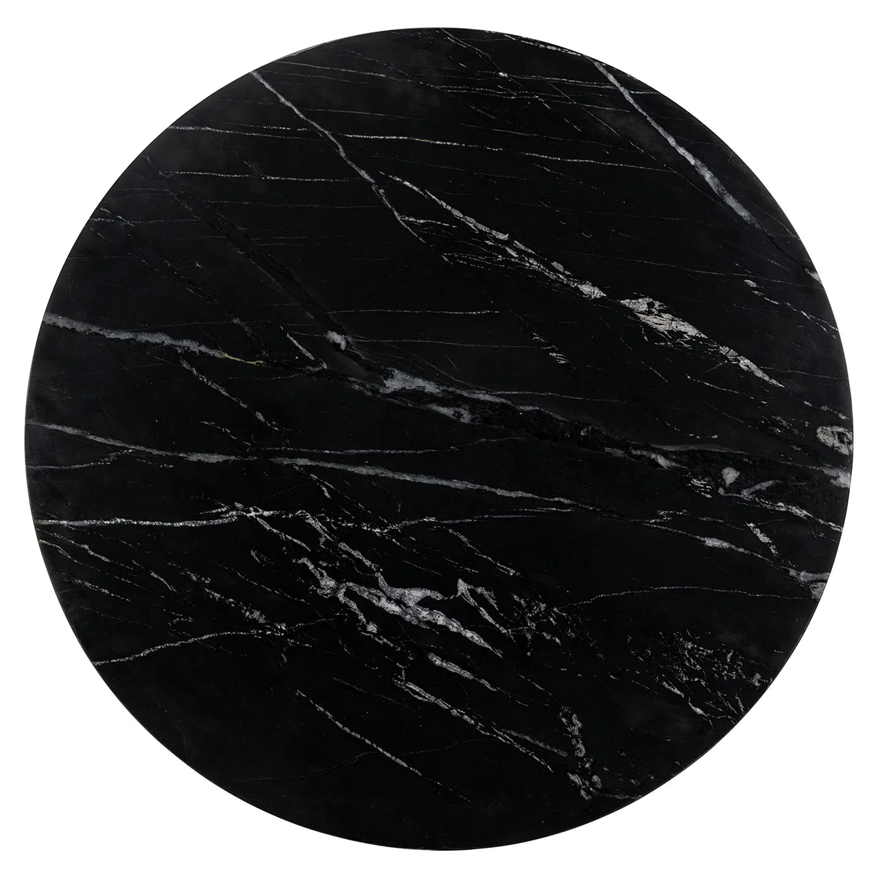 Bistro galds Logan Richmond Interiors 75/75/75 cm melns/zelts - N1 Home