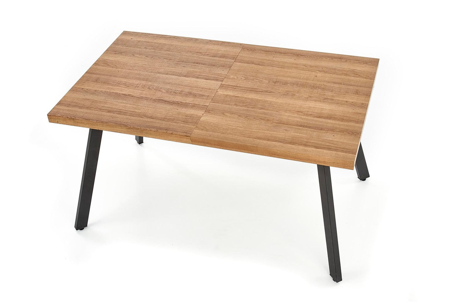 BL palīdzama galda augsme - valriksks, rāmis - melns 140÷180/85/76 cm