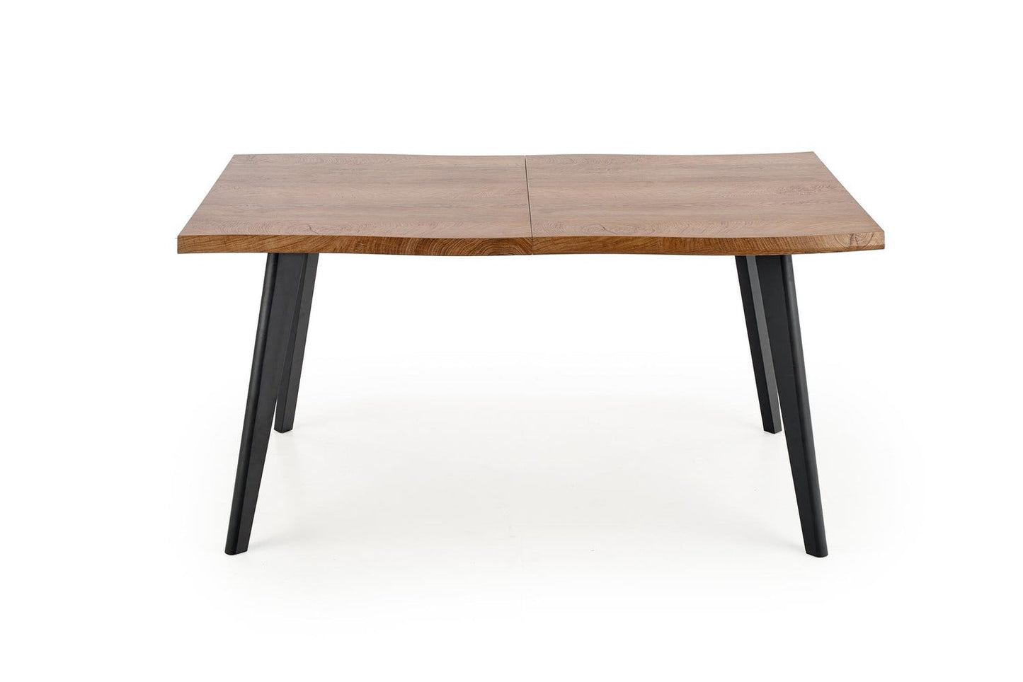 DC pagaldams galds 120-180/80 cm, augša - dabīga, kājas - melna