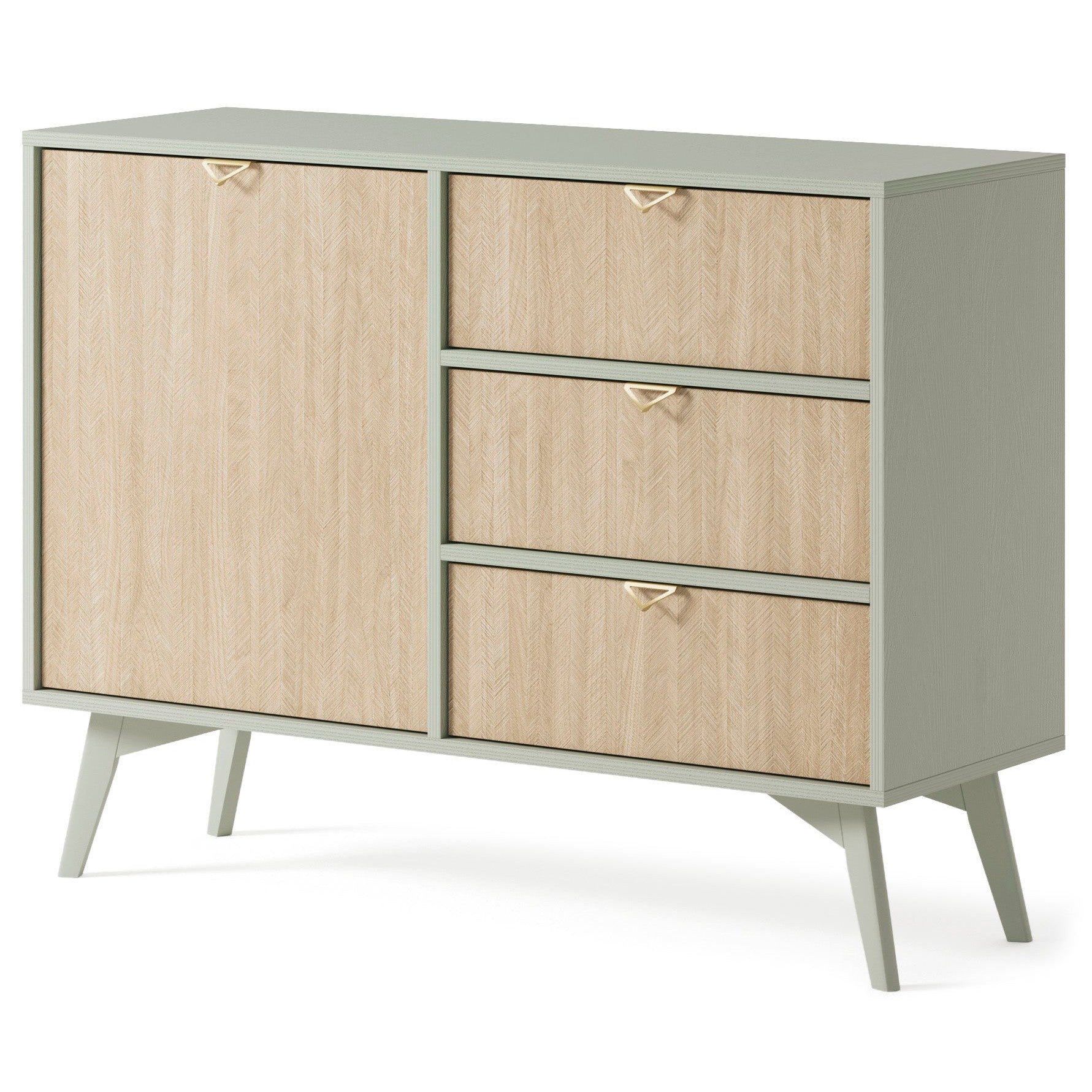 Kumode FIORD 106/80/38 cm eikalipts - N1 Home