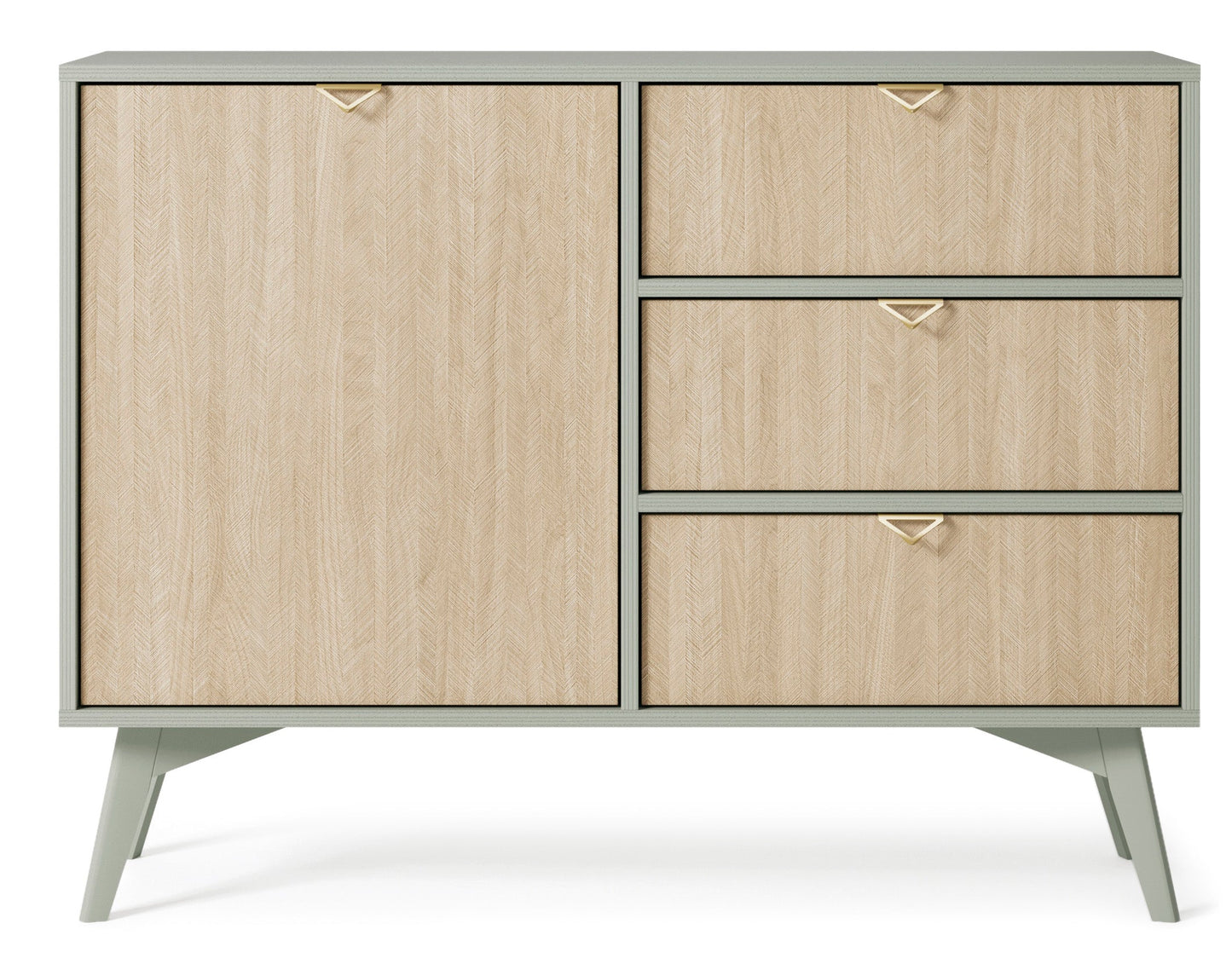 Kumode FIORD 106/80/38 cm eikalipts - N1 Home