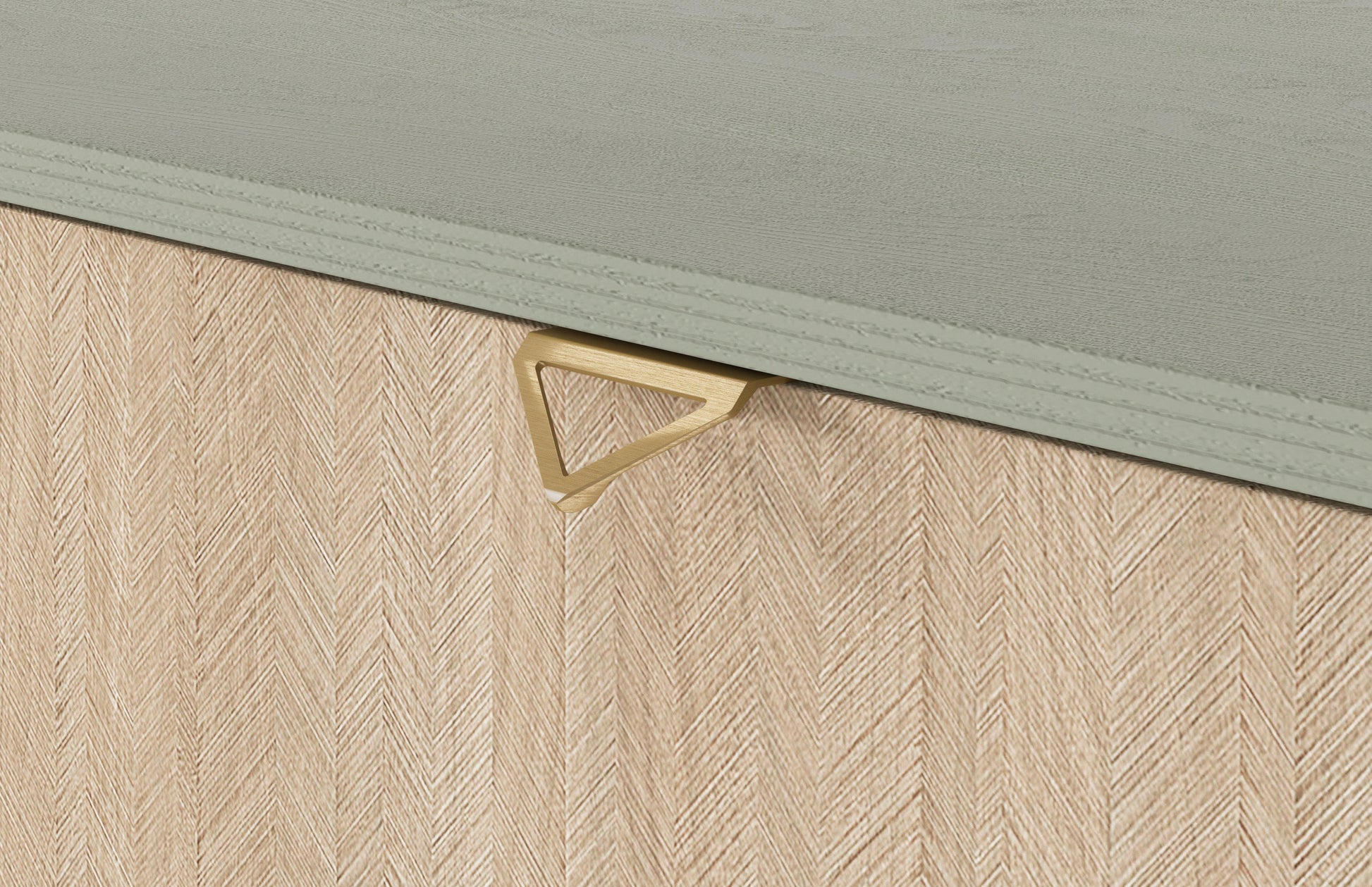 Kumode FIORD 158/80/38 cm eikalipts - N1 Home
