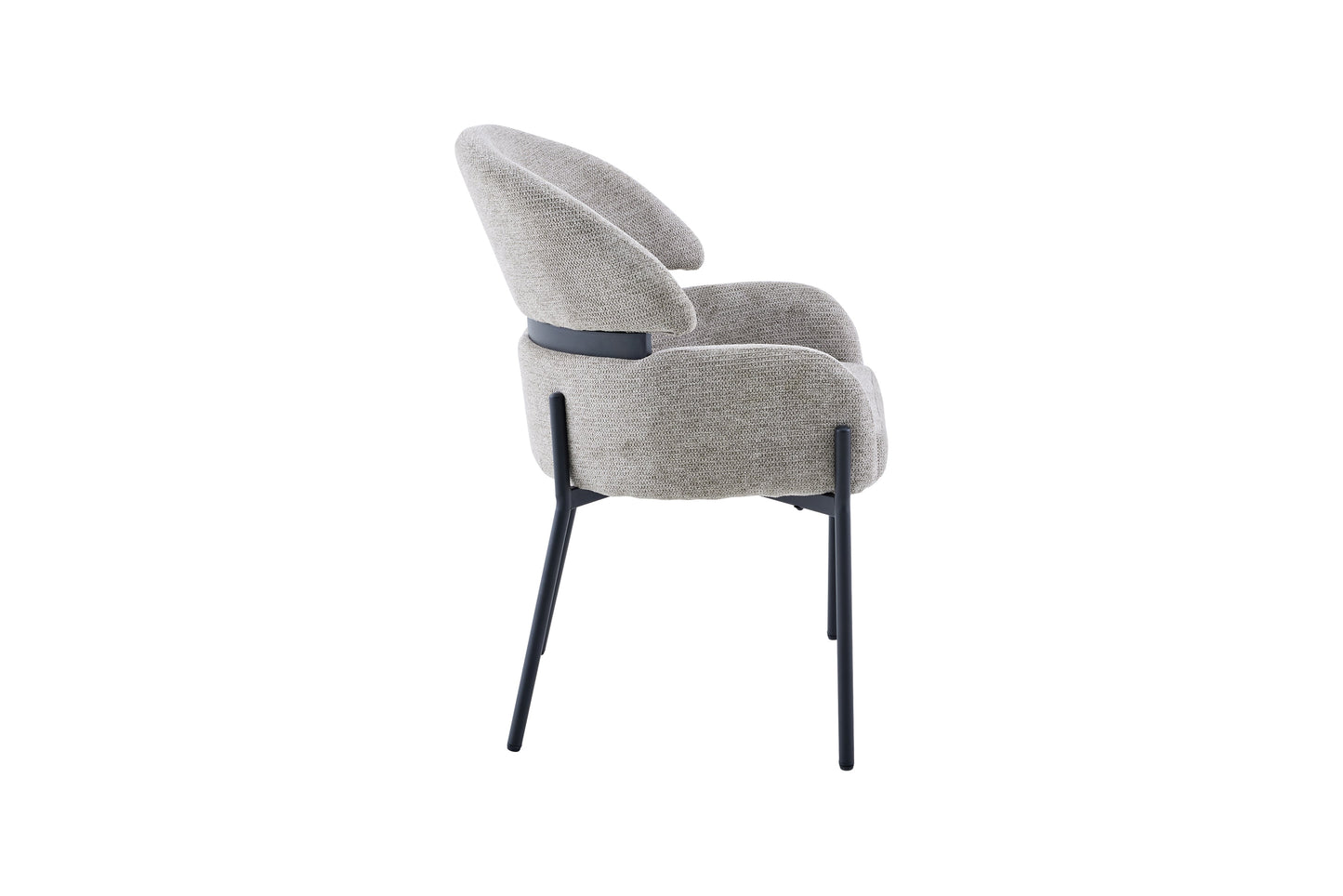 Krēsls Desi 85/50/46 cm gaiši pelēks