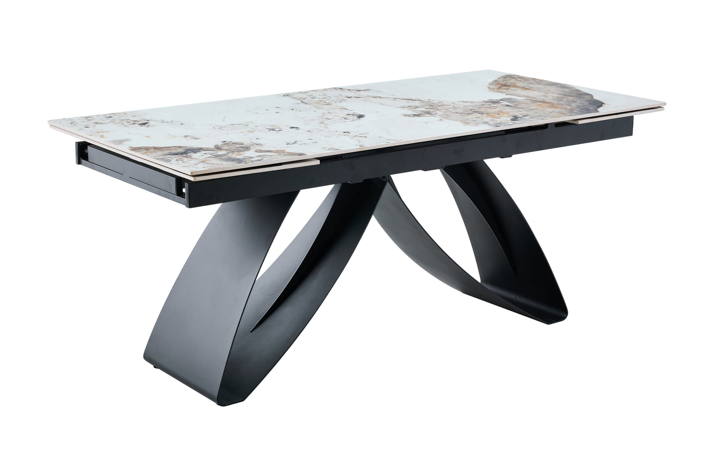 Galds Dora 180-260/90/76 cm balts