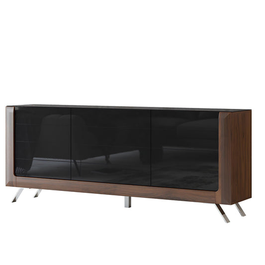 Kumode Kavasari 199/44/81 cm Kolumbijas valrieksts/melns