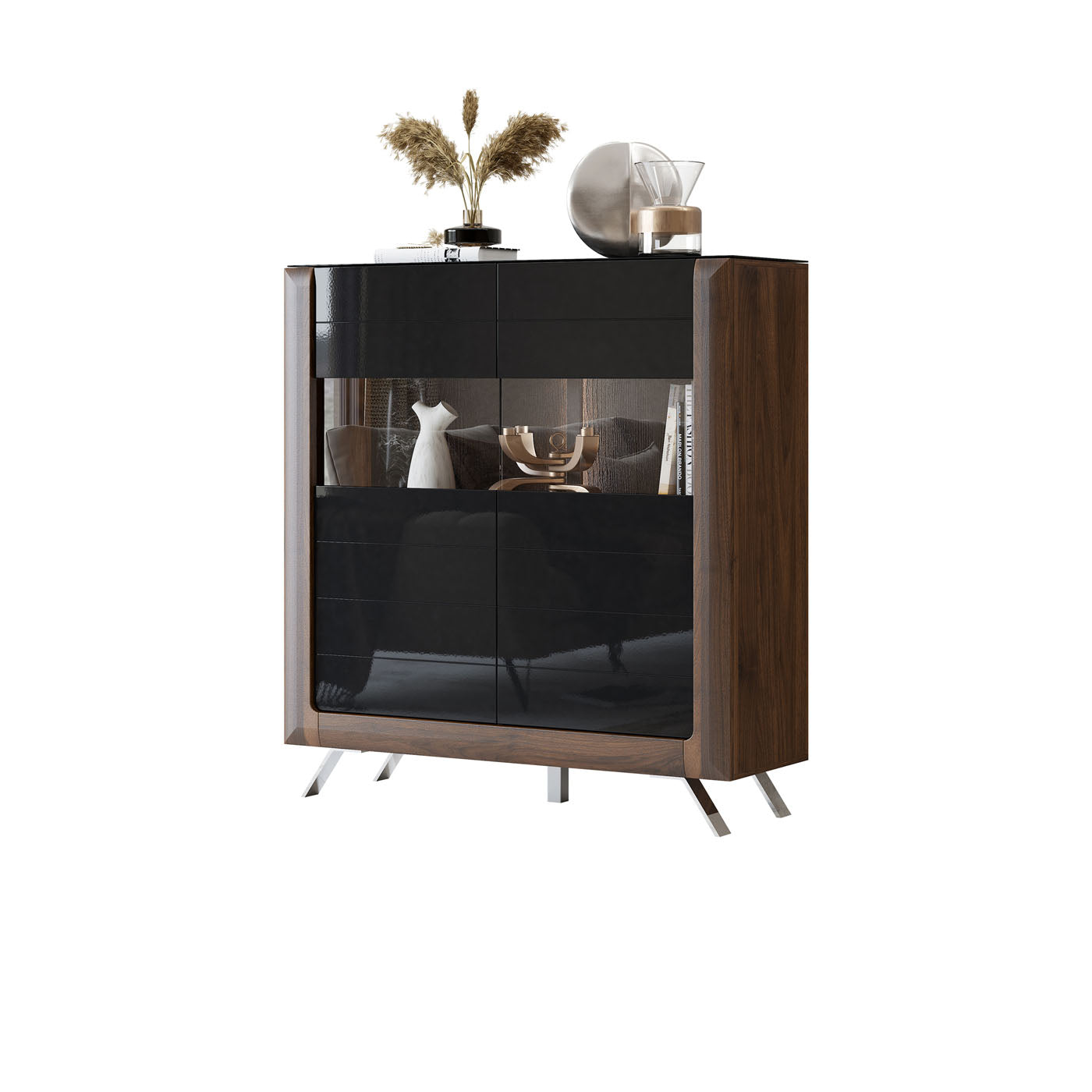 Kumode Kavasari 128/44/137 cm  Kolumbijas valrieksts/melns
