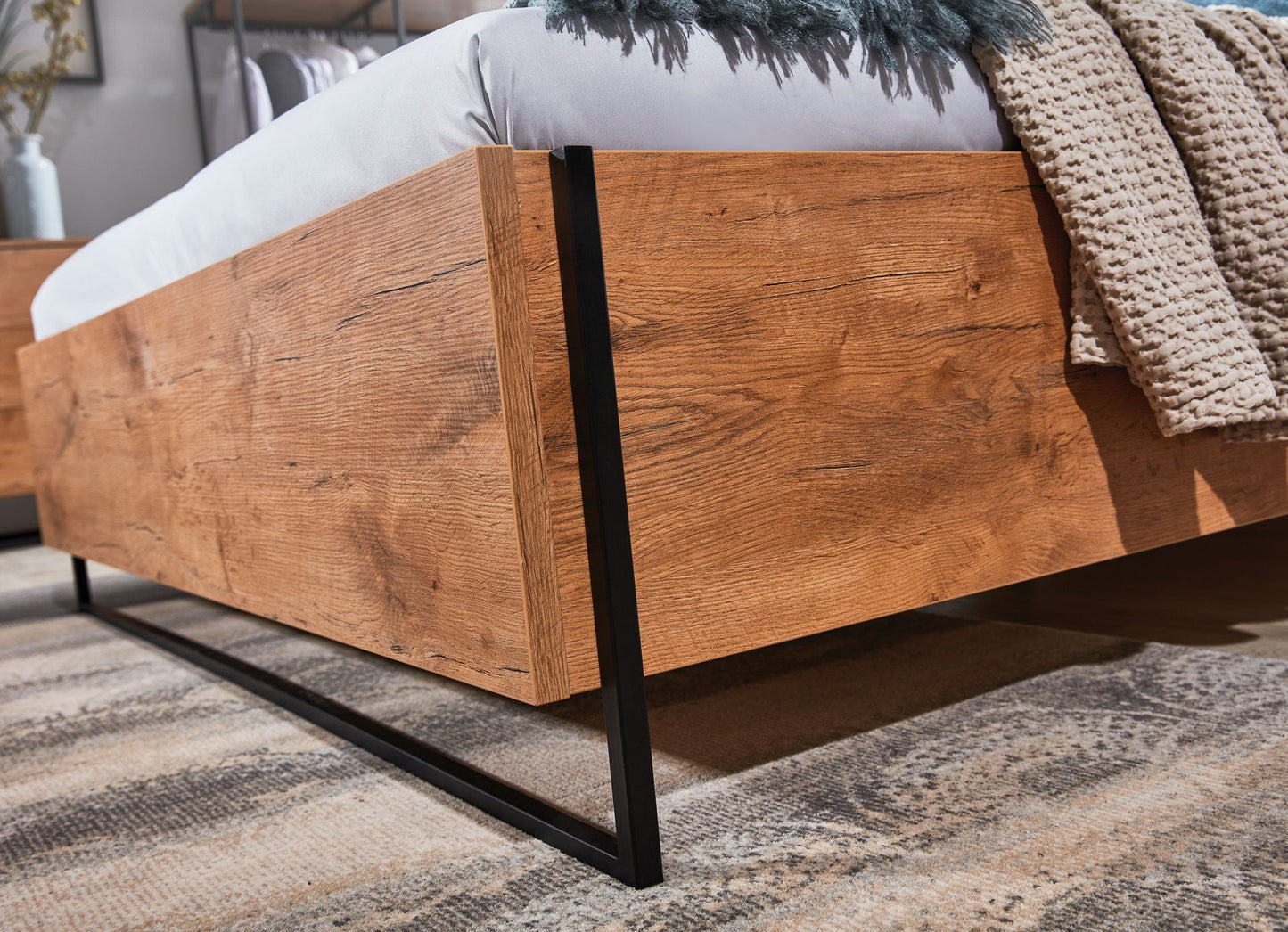 Gulta ar konteineru  LOK 140/160/180 x 200 cm - N1 Home