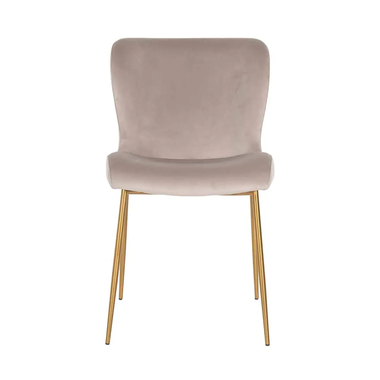 Krēsls Odessa (Set of 2) Richmond Interiors 85/49/64 cm khaki velvet - N1 Home