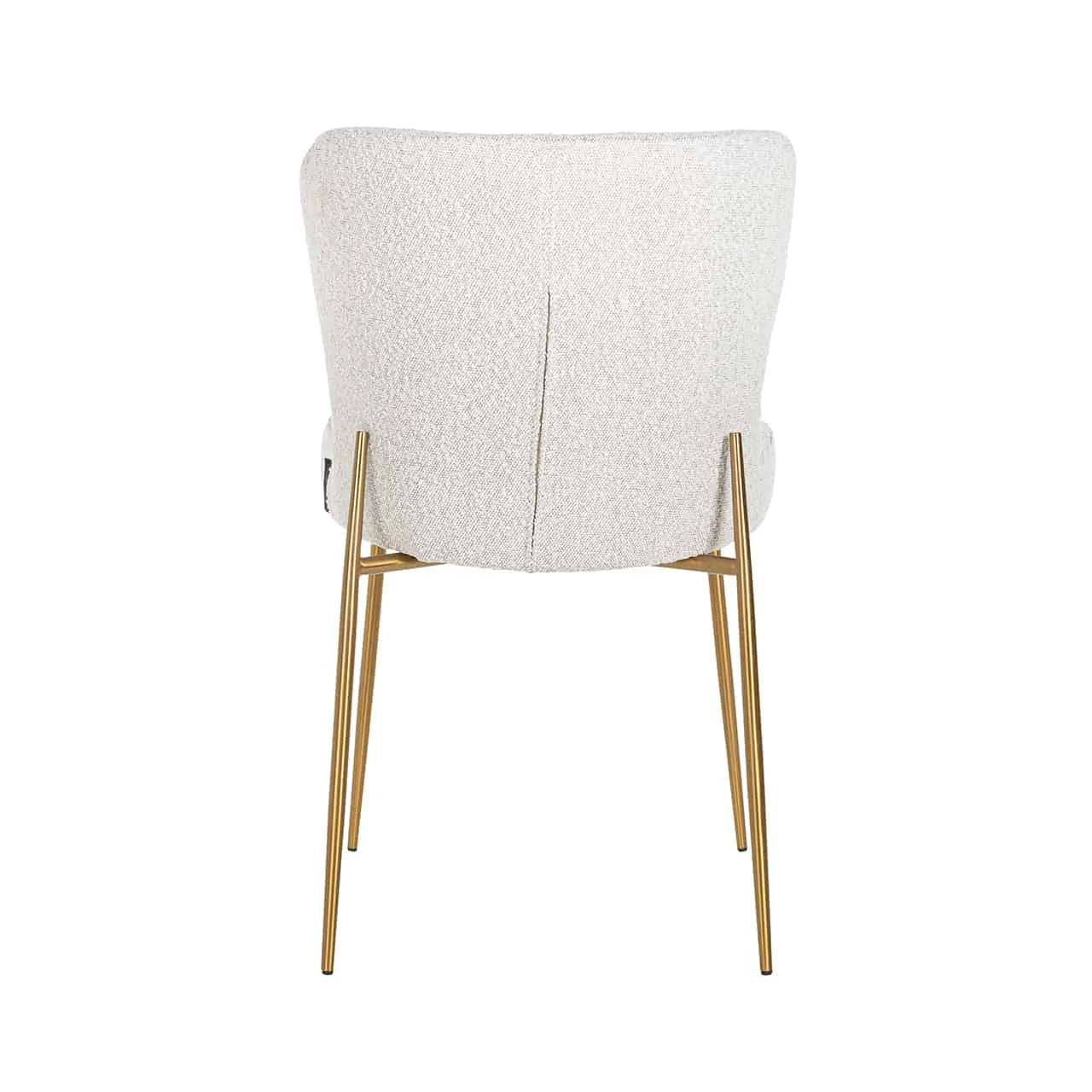 Krēsls Odessa (Set of 2) Richmond Interiors 85/49/64 cm white bouclé - N1 Home
