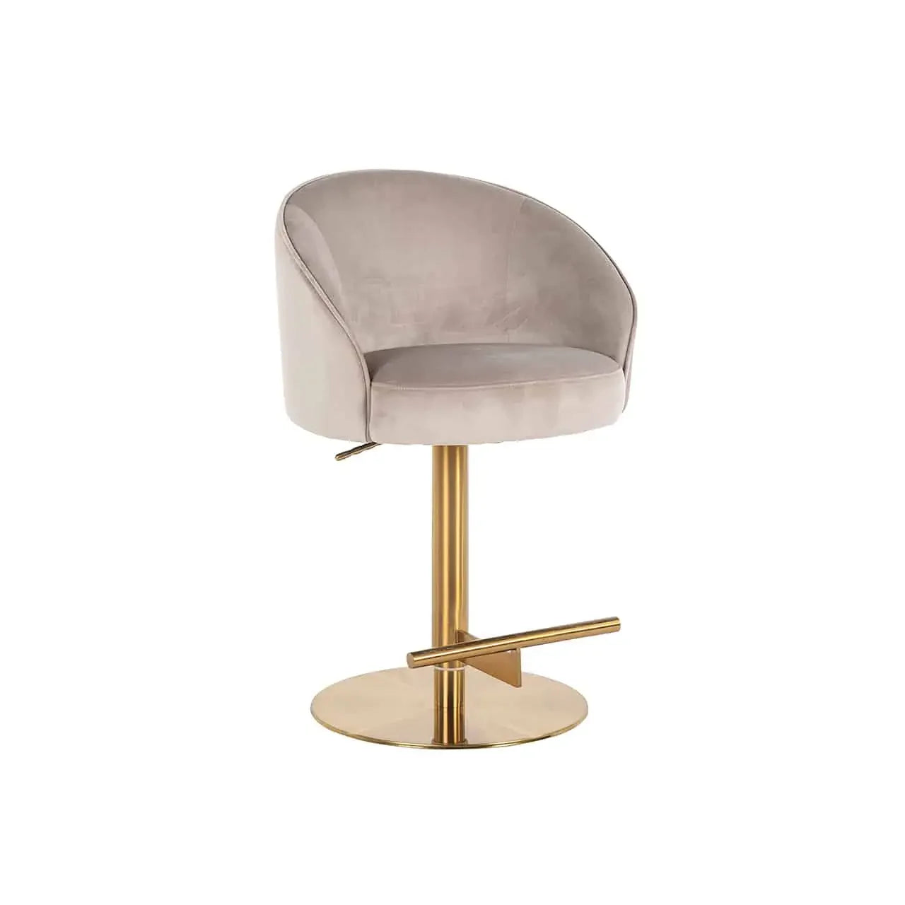 Bāra krēsls Zabi Richmond Interiors 110/58/55 cm khaki velvet - N1 Home