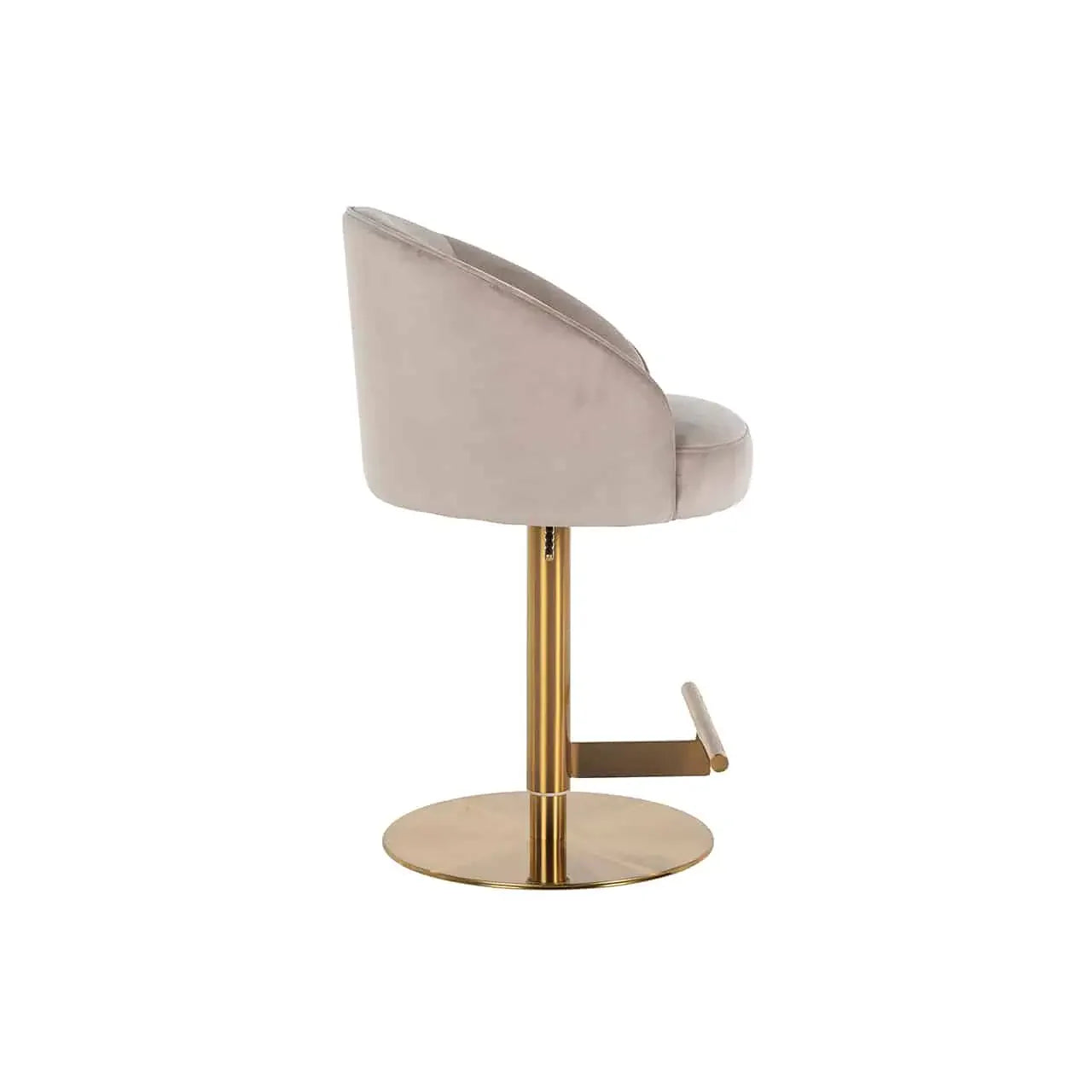 Bāra krēsls Zabi Richmond Interiors 110/58/55 cm khaki velvet - N1 Home