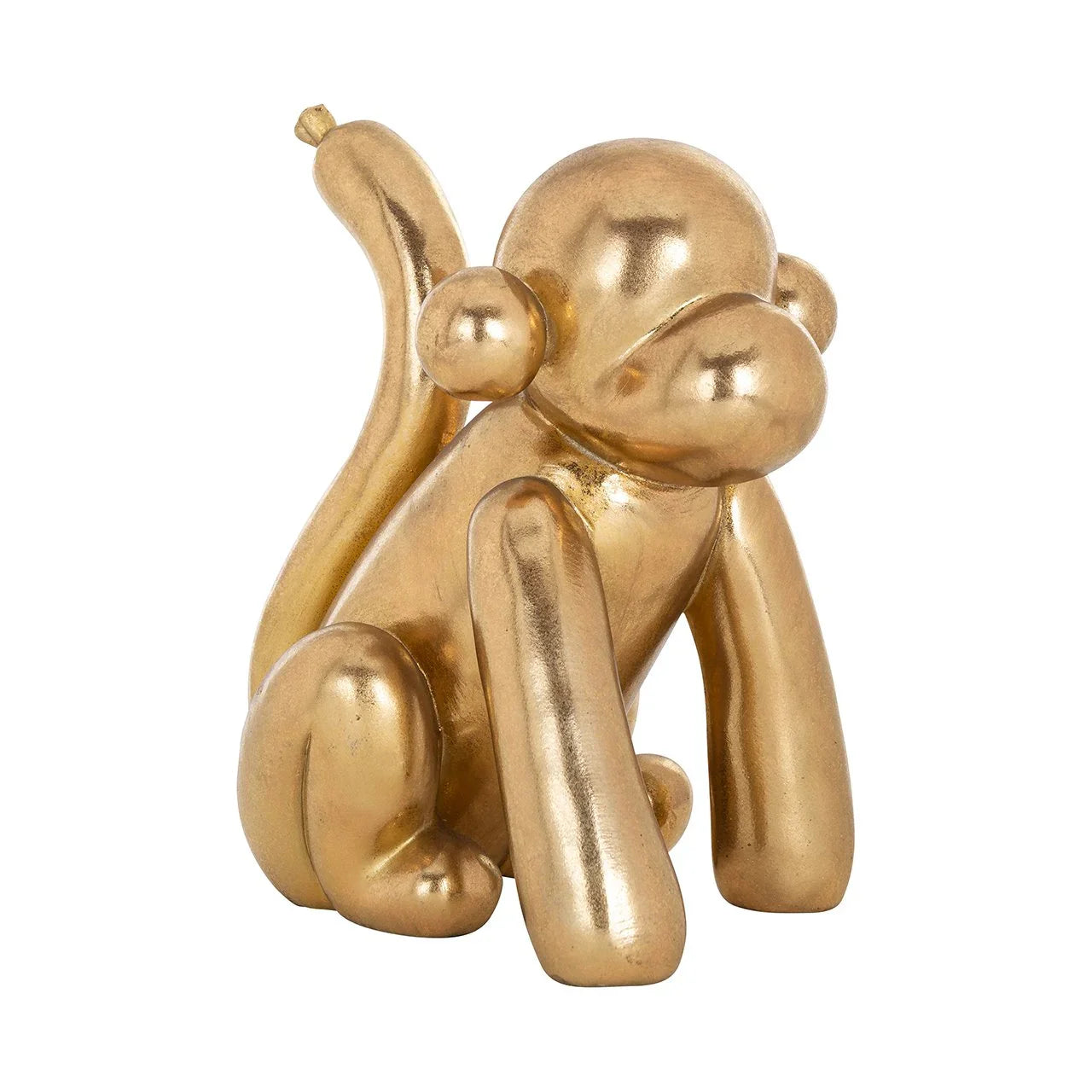 Dekoratīvs priekšmets Richmond Interiors Monkey 25/21/17 cm zelts - N1 Home