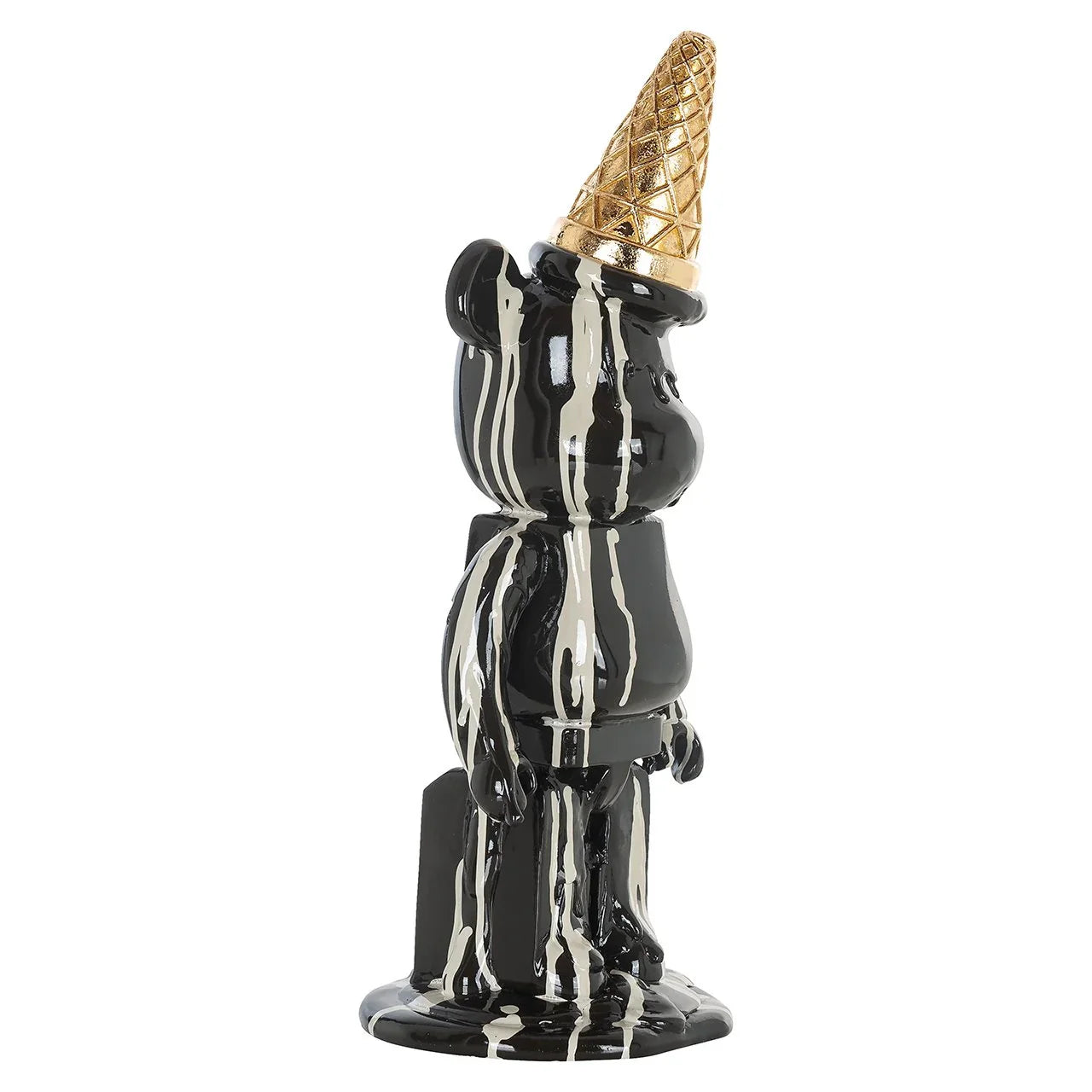 Dekoratīvs priekšmets Richmond Interiors Icebear 40/16/14 cm melns - N1 Home