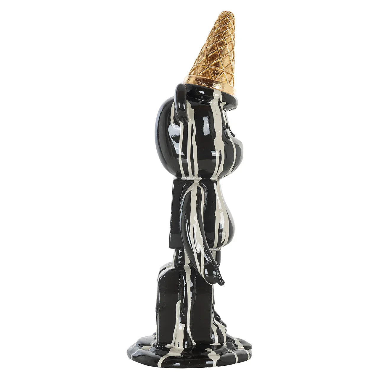 Dekoratīvs priekšmets Richmond Interiors Icebear 40/16/14 cm melns - N1 Home