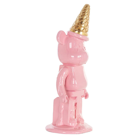 Dekoratīvs priekšmets Richmond Interiors Icebear 40/16/14 cm rozā - N1 Home