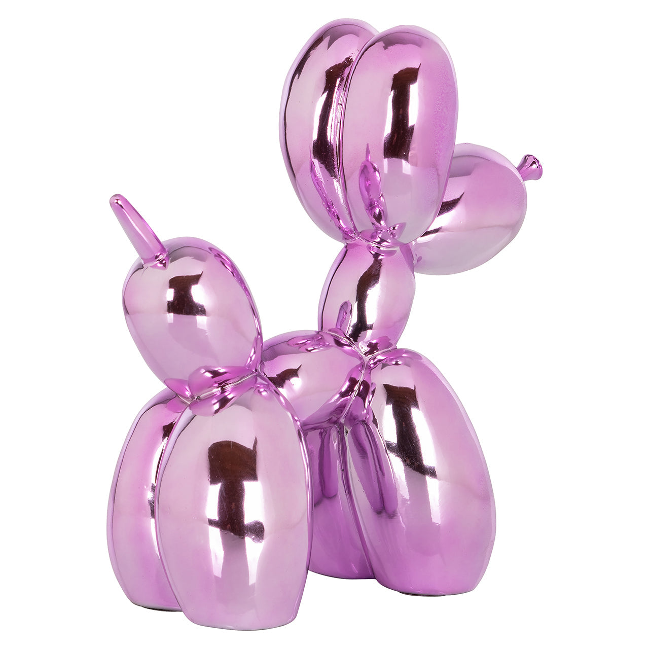 Dekoratīvs priekšmets Richmond Interiors Dog 26/12/26 cm pink - N1 Home