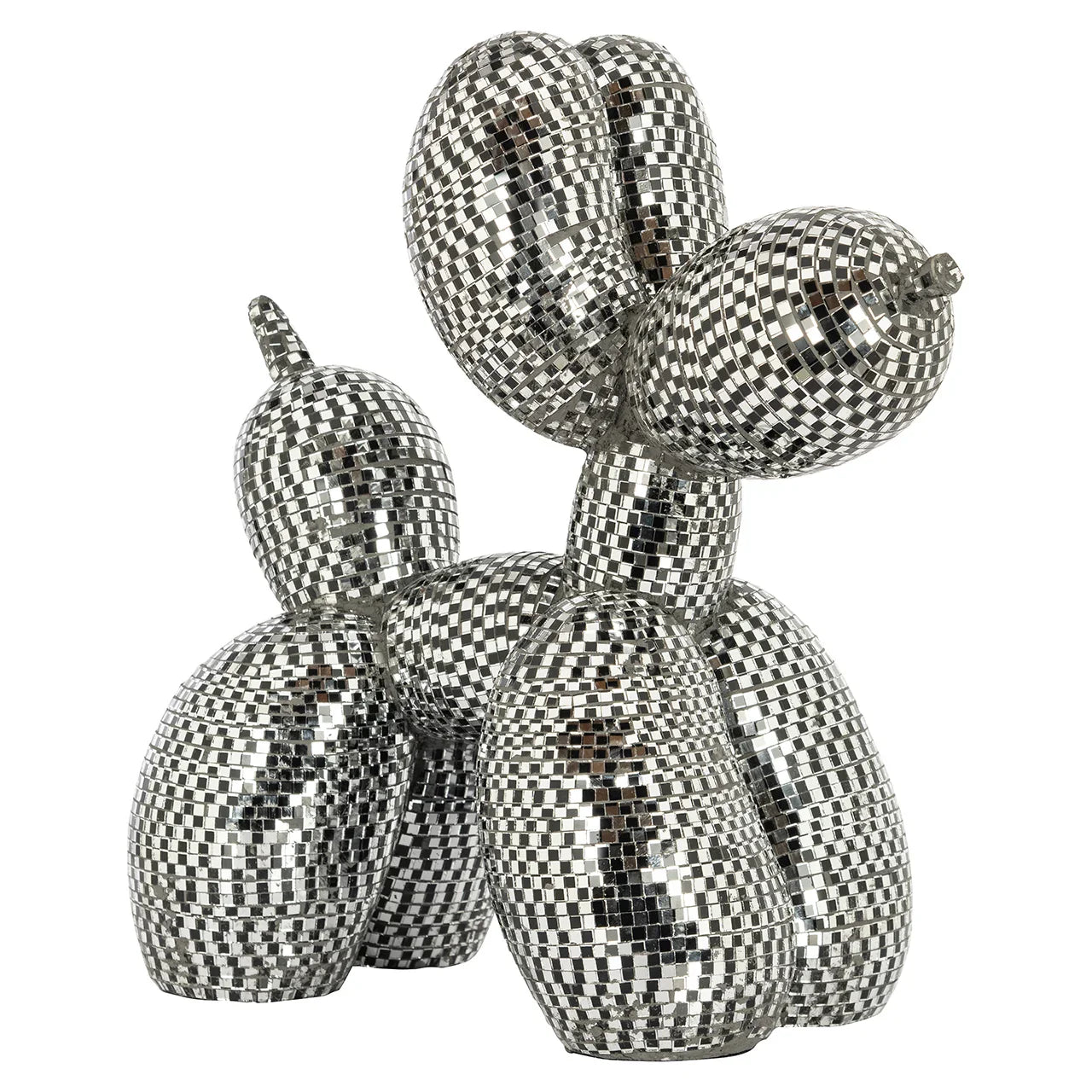 Dekoratīvs priekšmets Richmond Interiors Dog mirror medium 40/39/22 cm melns - N1 Home