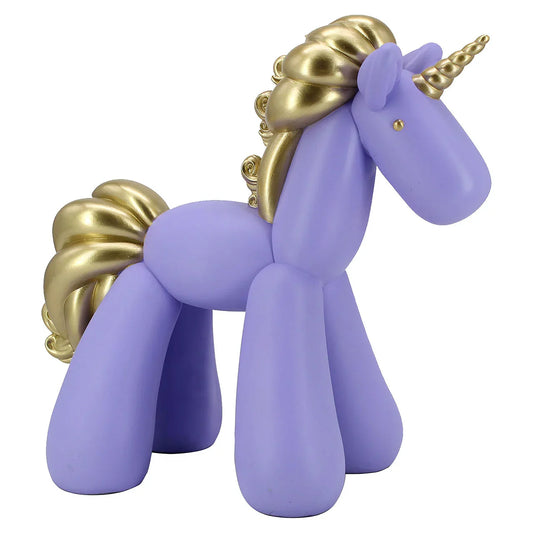 Dekoratīvs priekšmets Richmond Interiors Unicorn 31/30/17 cm purple - N1 Home