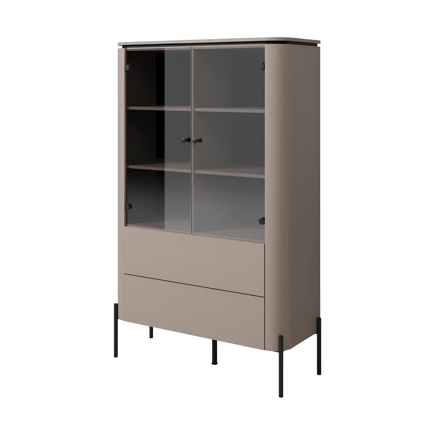 Vitrīnas skapis Beltas 98/160/40 cm congo