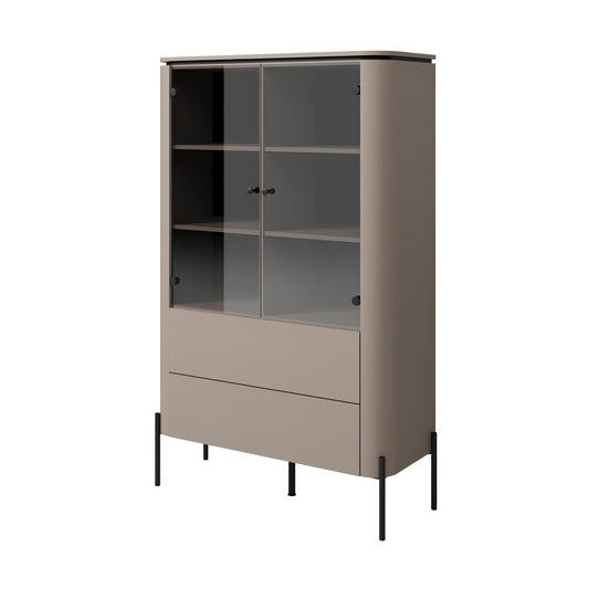 Vitrīnas skapis Beltas 98/160/40 cm congo
