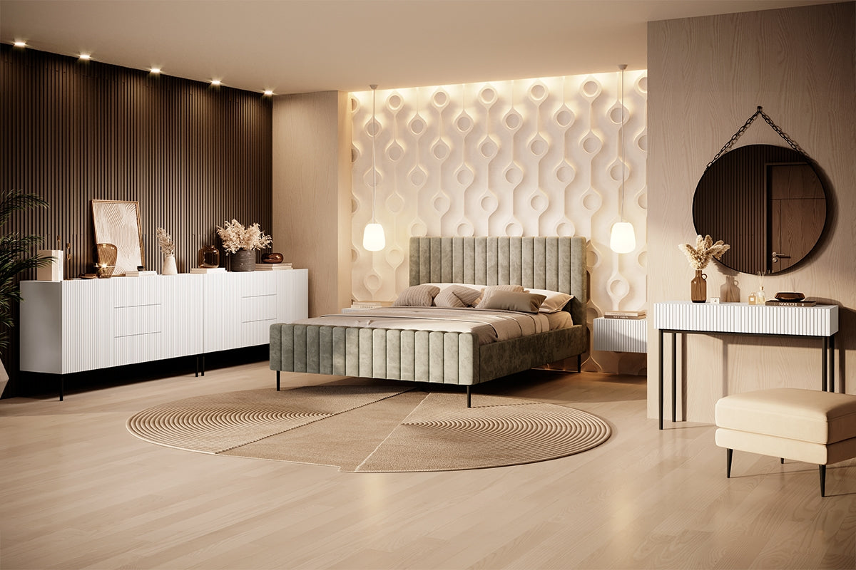 Naktsskapītis (2) AUSTIN 46/25/45 balts - N1 Home