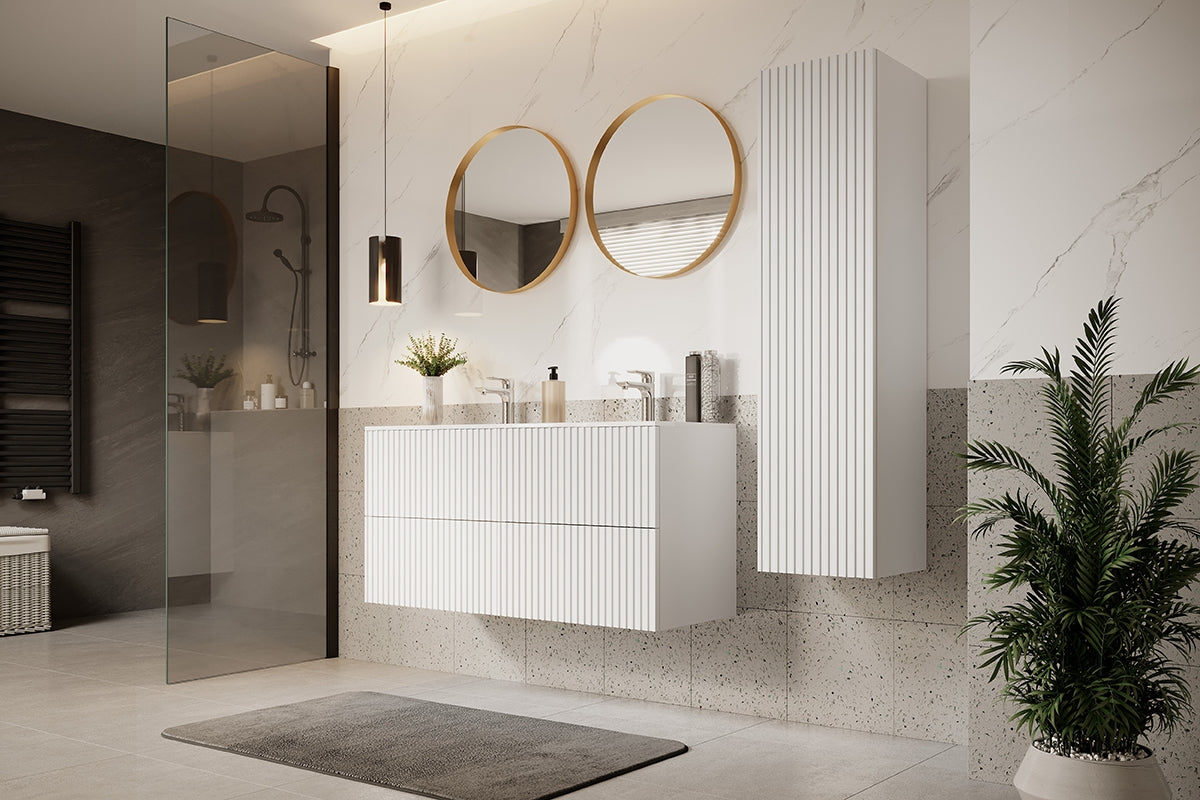 Izglītnes skapis AUSTIN 35/140/35 balts - N1 Home