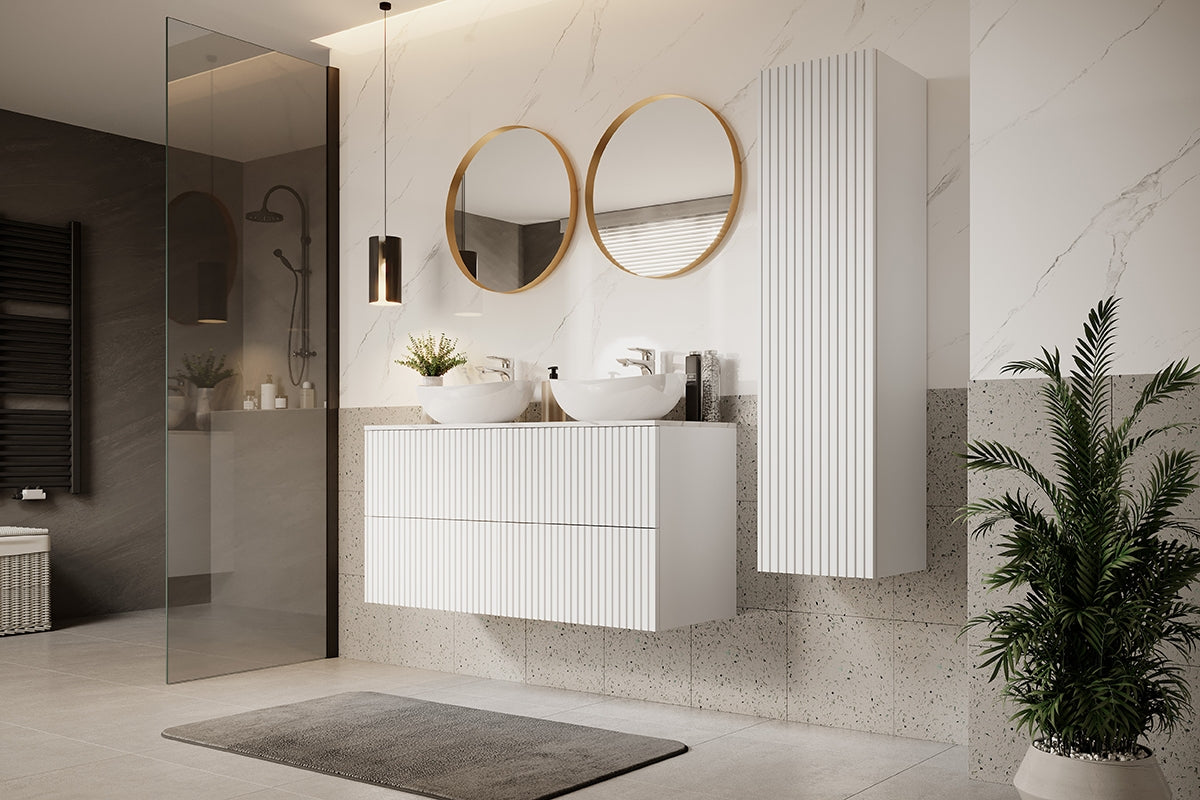 Izglītnes skapis AUSTIN 35/140/35 balts - N1 Home