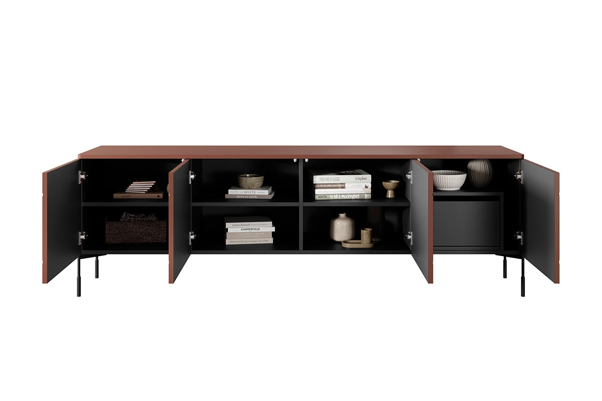 RTV kumode BARI ar atvilktni 204/65/45 terrakota - N1 Home