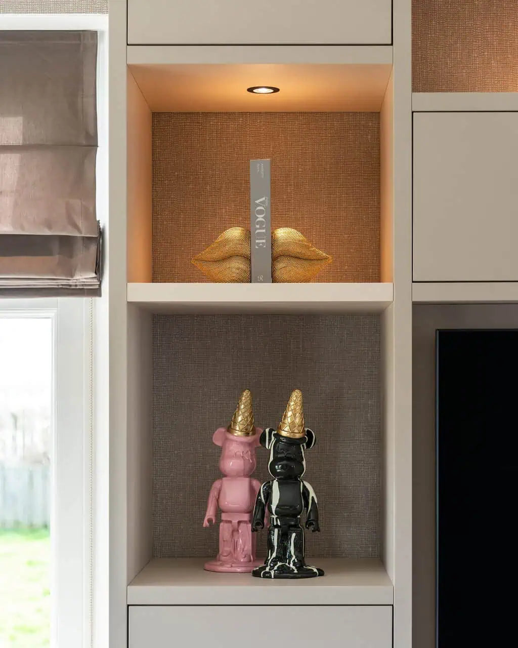 Dekoratīvs priekšmets Richmond Interiors Icebear 40/16/14 cm melns - N1 Home