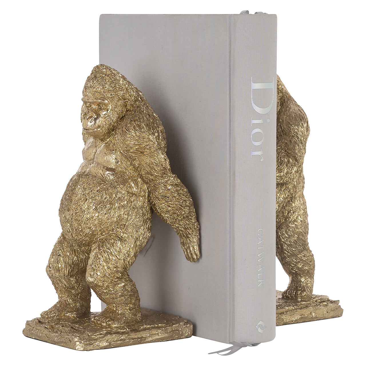 Grāmatu stendi Donky  Richmond Interiors 24/14/12 cm zelts - N1 Home