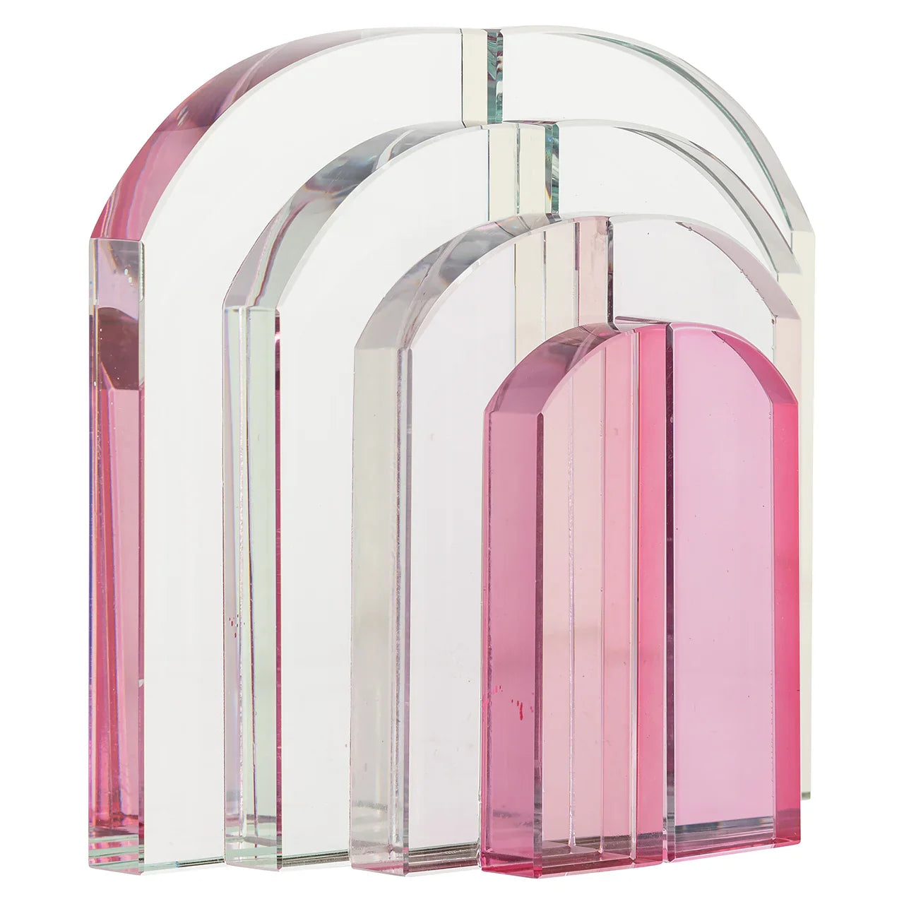 Grāmatu stendi Alissia Richmond Interiors 18/20/7 cm stikls - N1 Home