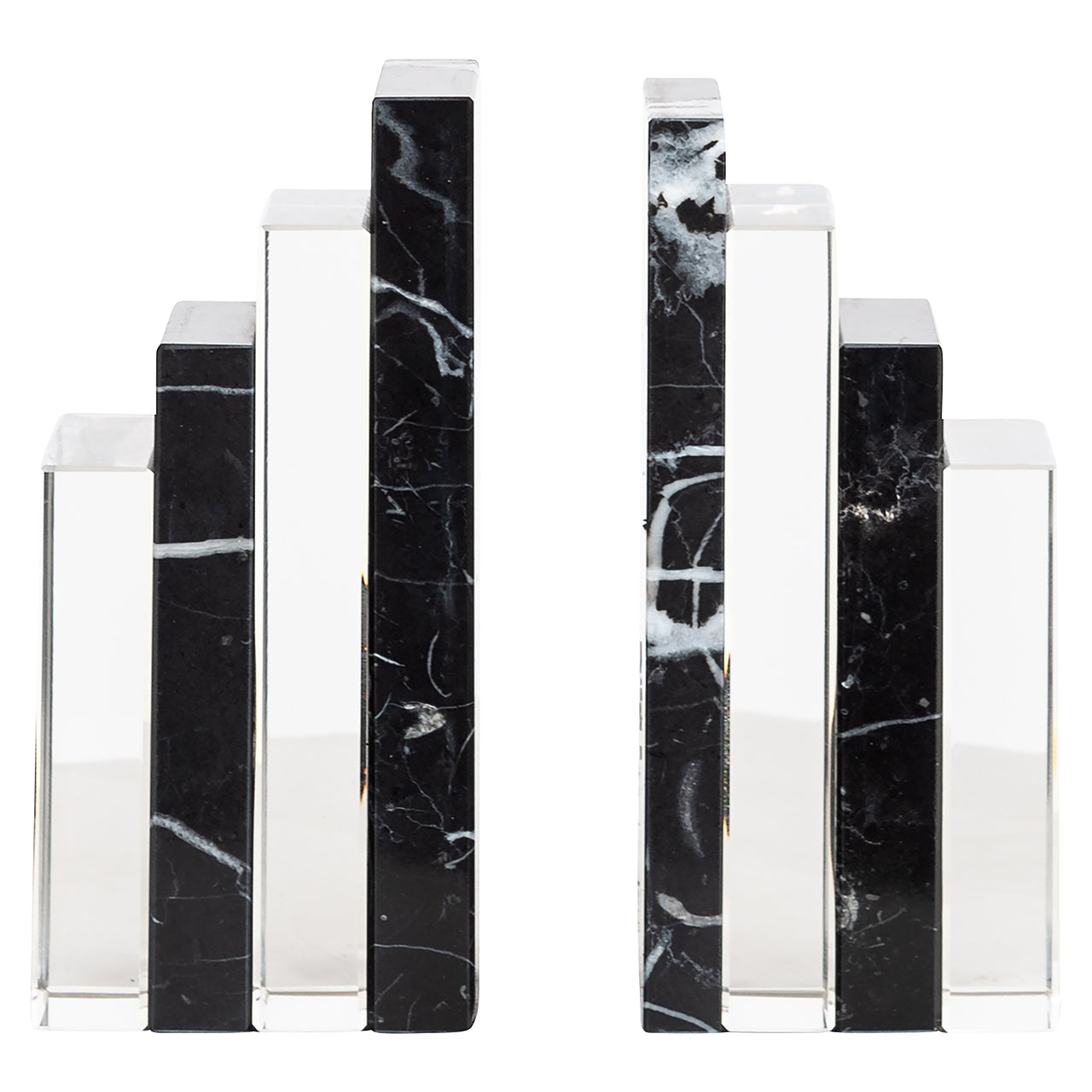 Grāmatu stendi Fancy Richmond Interiors 16/15/8 cm melns - N1 Home