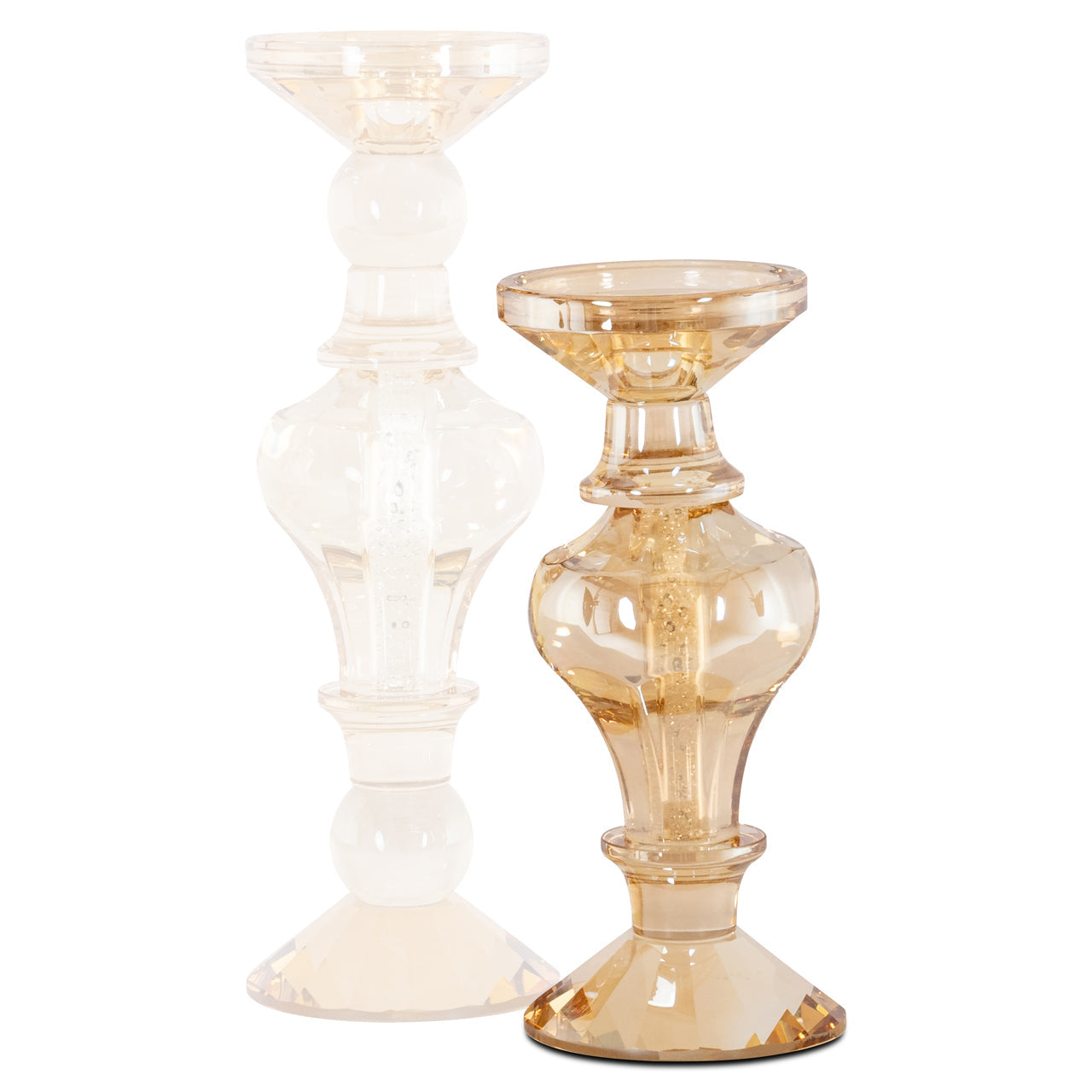 Svečturis Dilan amber small Richmond Interiors 23.5/10/10 cm ambra - N1 Home