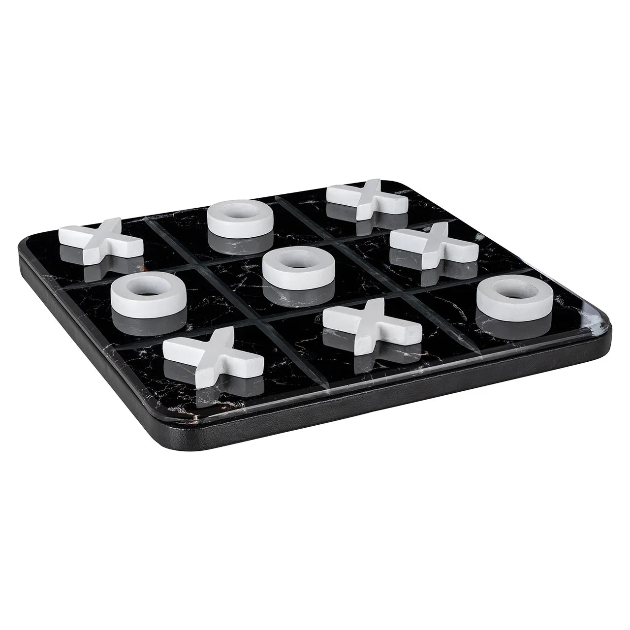 Dekoratīvs priekšmets Richmond Interiors Tic tac toe Trixi 25/25 cm melns/balts - N1 Home