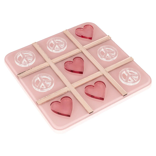 Dekoratīvs priekšmets Richmond Interiors Tic tac toe Jolisa 2/30/30 cm Pink - N1 Home