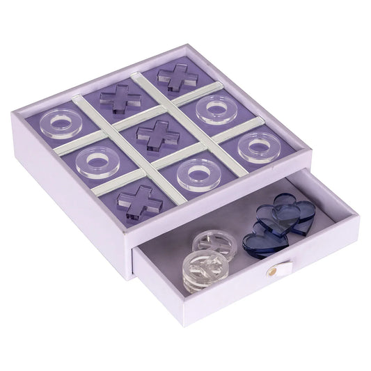 Dekoratīvs priekšmets Richmond Interiors Tic tac toe Jay 6/20/20 cm Purple - N1 Home
