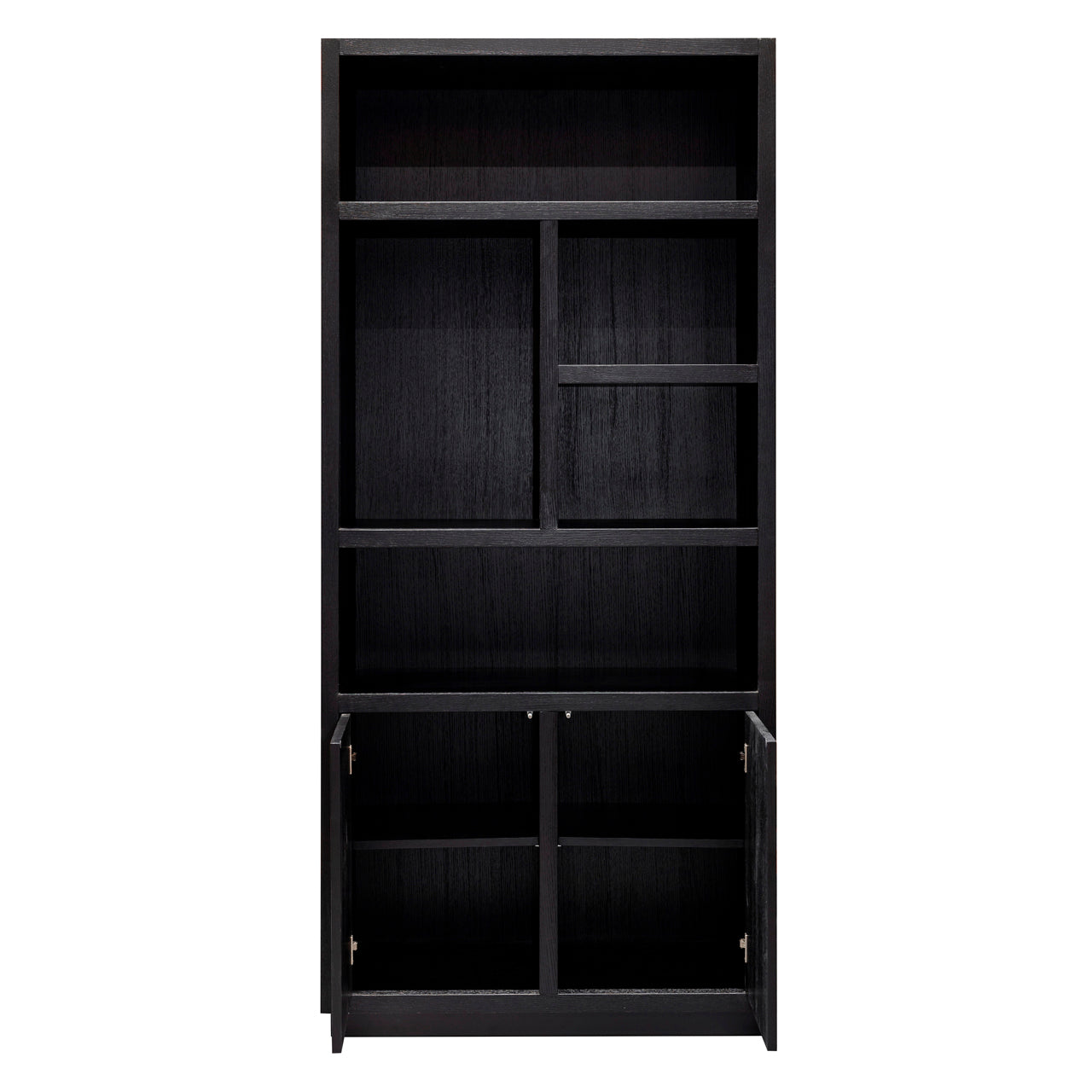 Vitrīna Oakura Richmond Interiors 100/220/45 cm melns