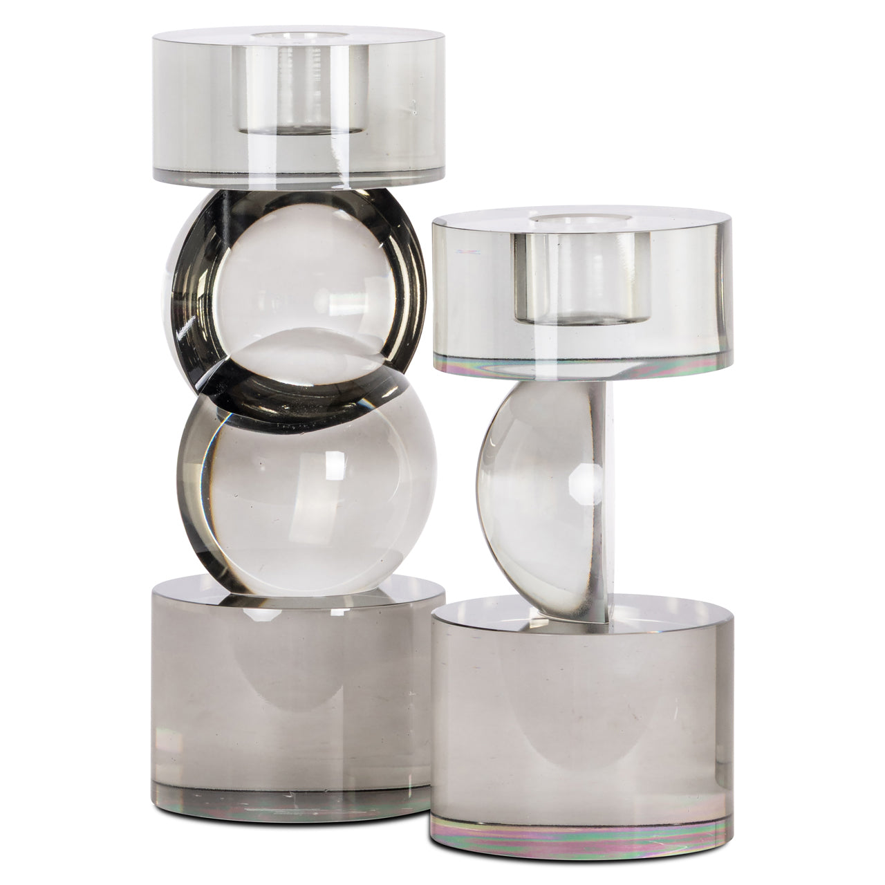 Svečturis Jennyl grey lange Richmond Interiors 21/8/8 cm pelēks - N1 Home