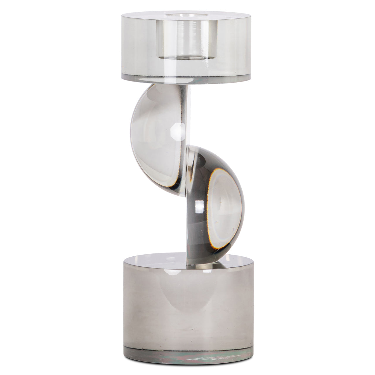 Svečturis Jennyl grey lange Richmond Interiors 21/8/8 cm pelēks - N1 Home