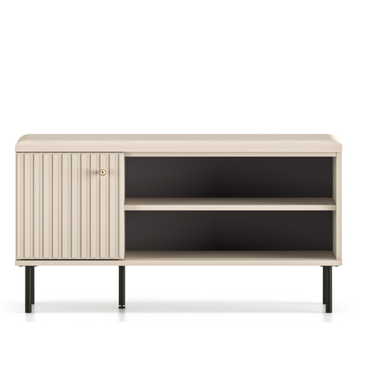 Apavu skapis Galeto 55/102/34 cm bēšs - N1 Home