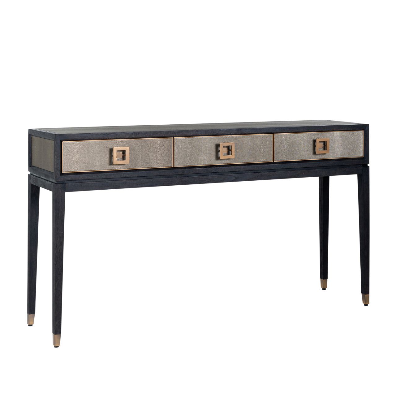 Konsole Bloomville gold Richmond Interiors 91,5/165/40 cm zelts/melns - N1 Home