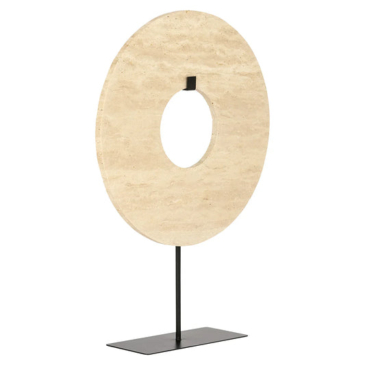 Dekoratīvs priekšmets Richmond Interiors Manou big 42/30/8 cm bēšs - N1 Home