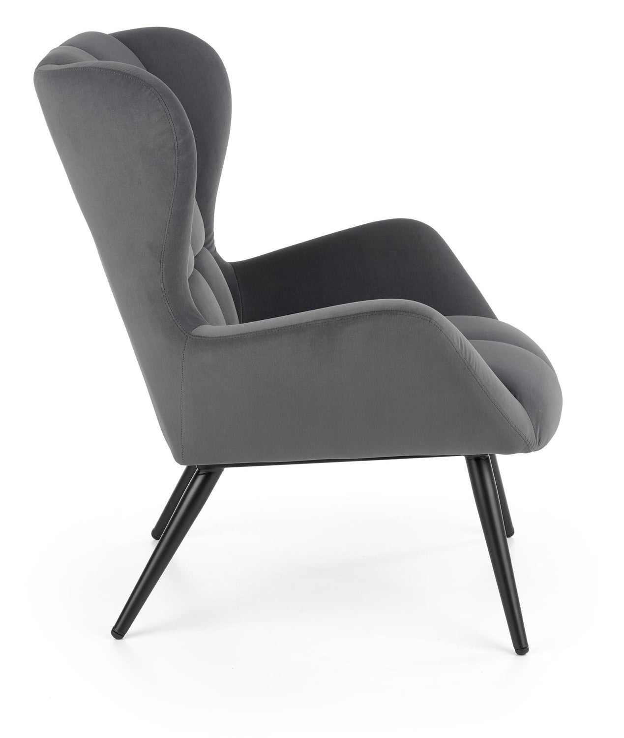 Krēsls Tyr 75/86/91/48 cm pelēks - N1 Home