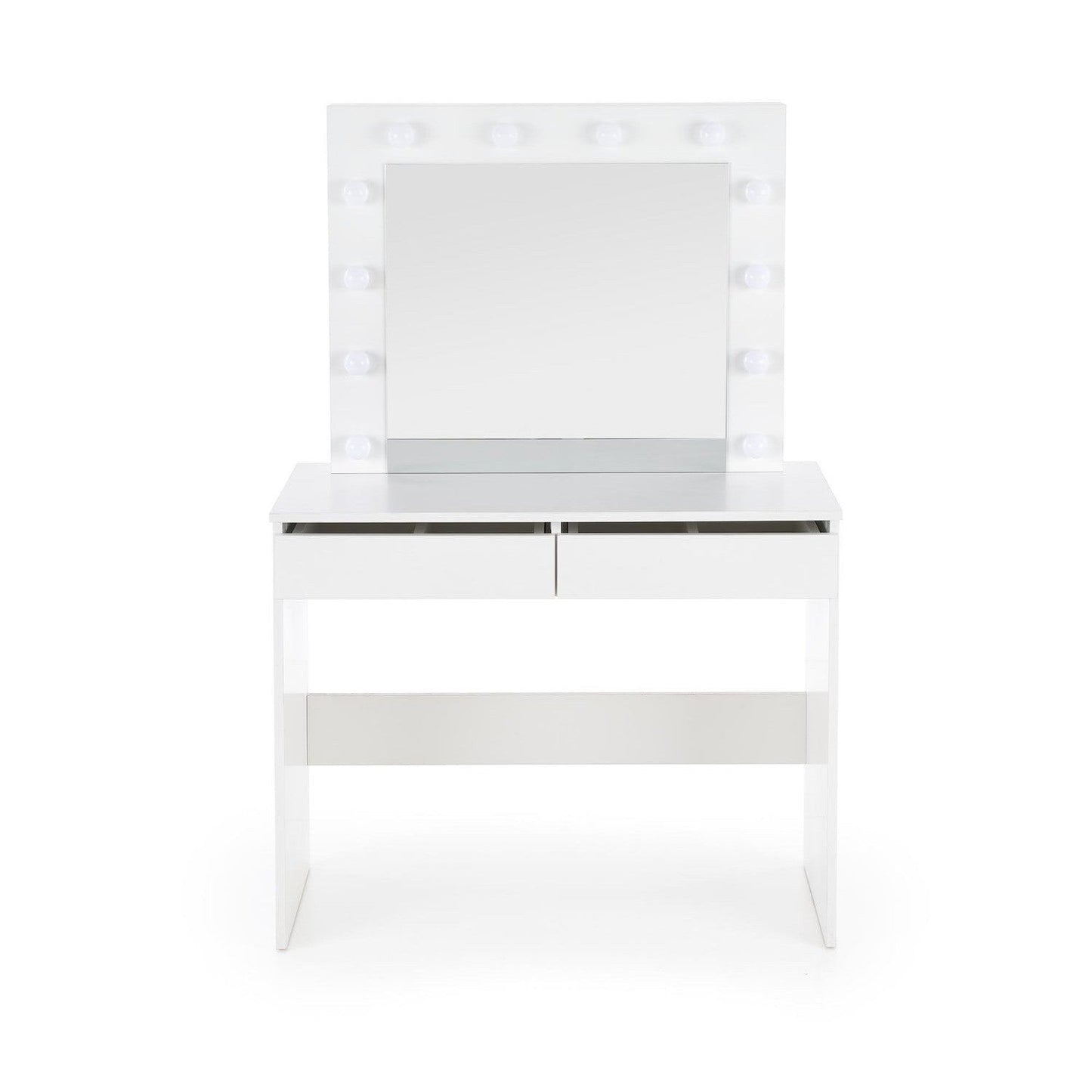 HLL balta konsole ar gaismu 94/43/140 cm - N1 Home