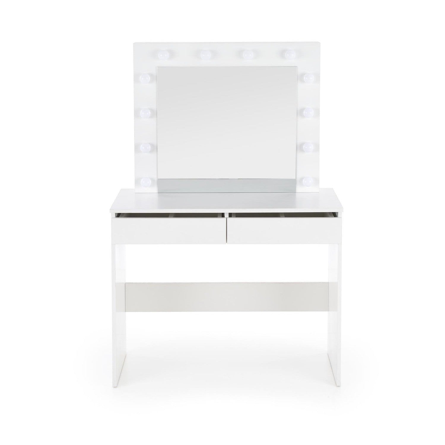 HLL balta konsole ar gaismu 94/43/140 cm - N1 Home