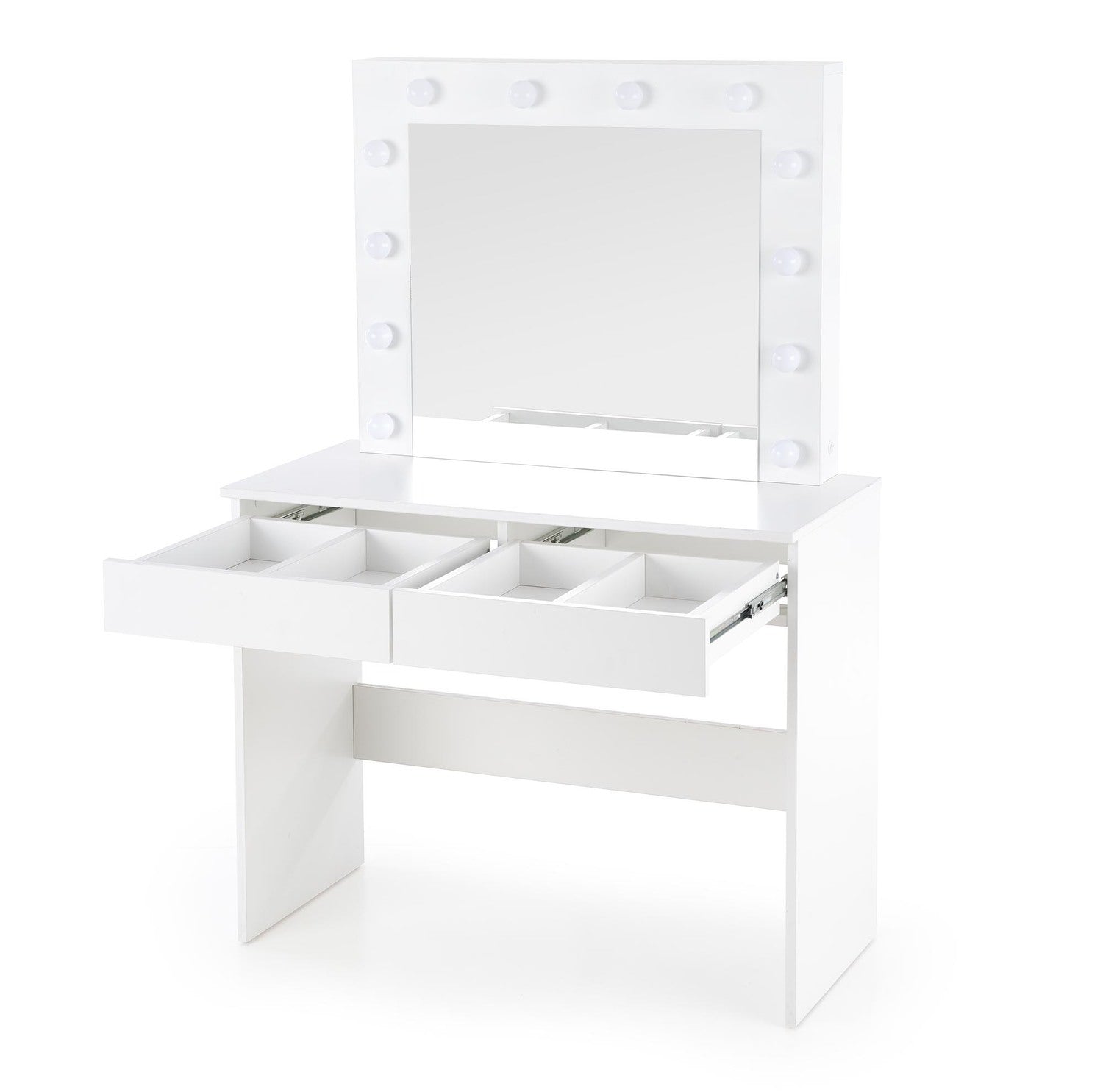 HLL balta konsole ar gaismu 94/43/140 cm - N1 Home