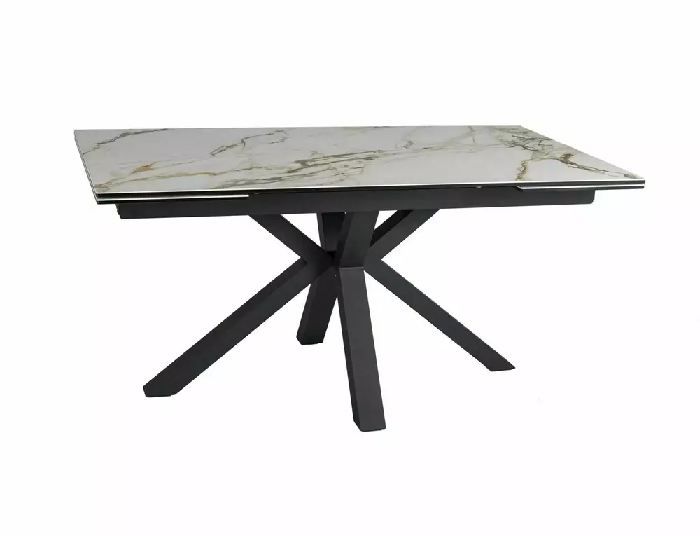 Galds GOLDI 76/90/160(240) cm balts - N1 Home