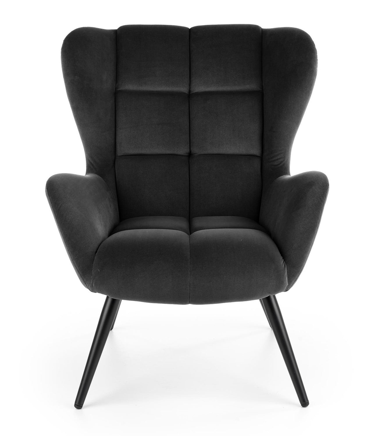 Krēsls Tyr 75/86/91/48 cm melns - N1 Home
