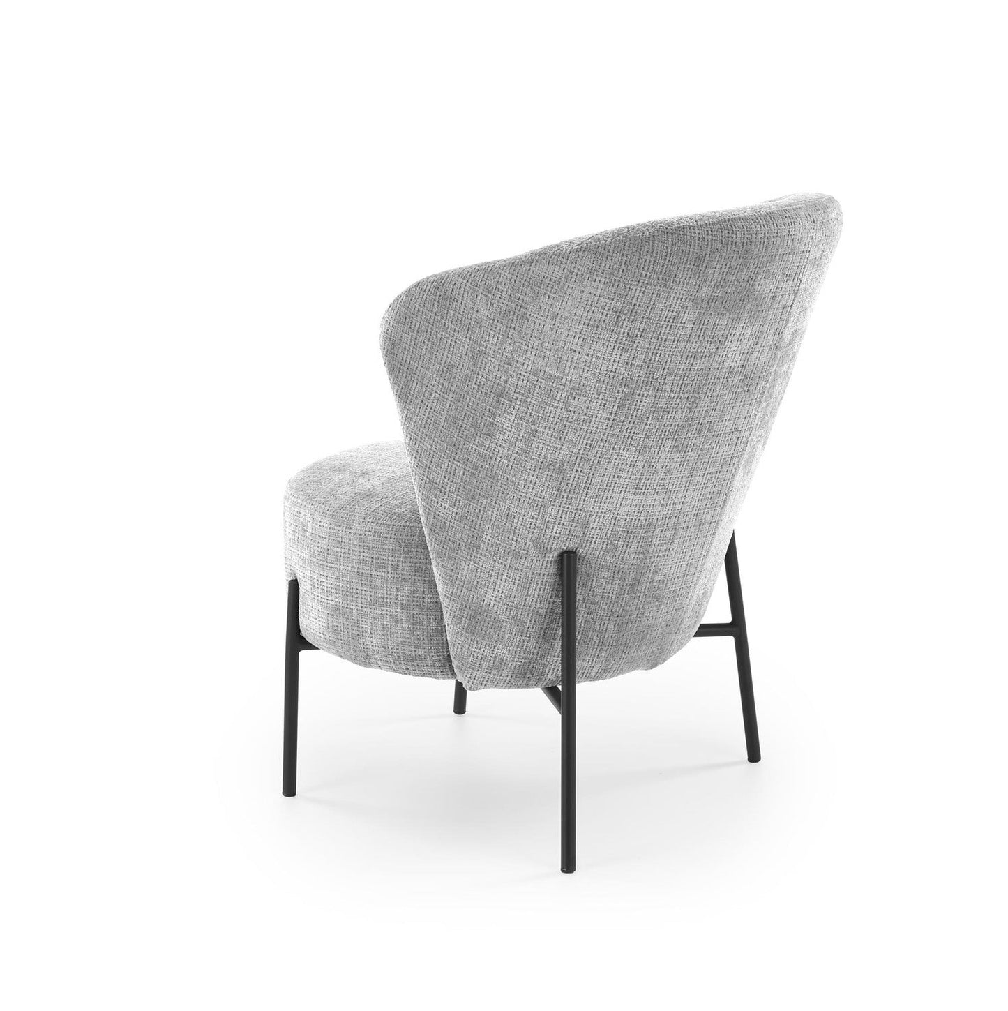 Krēsls Cezi 70/79/85 cm pelēks - N1 Home