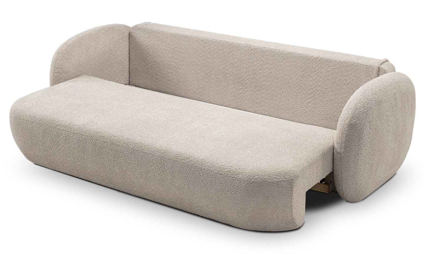 Dīvāns Oli 238/86,5/101 cm bēšs - N1 Home